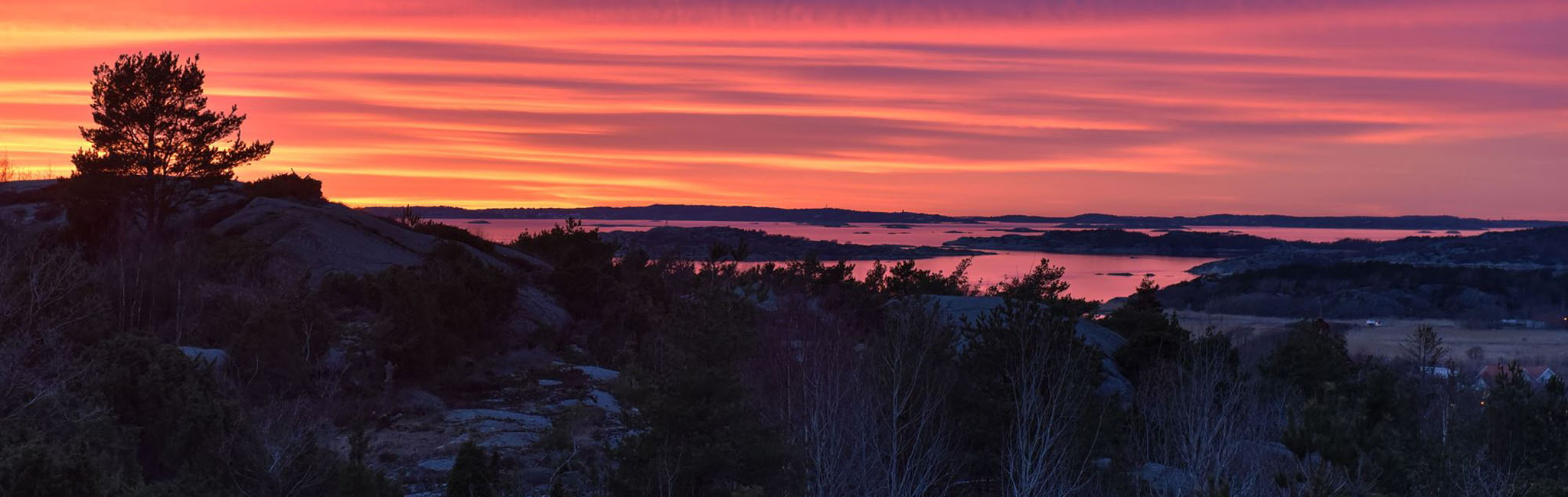 Utsikt från Lövskogsåsen